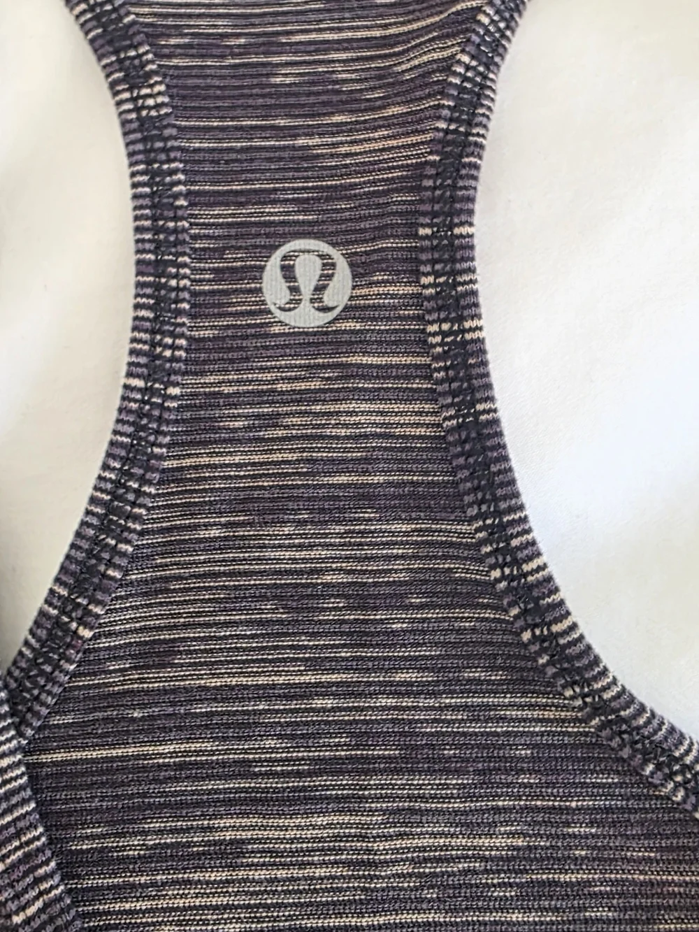 Lululemon Cool Racerback Tank Space Dye Sz 4 Yoga Pilates Workout Athleisure